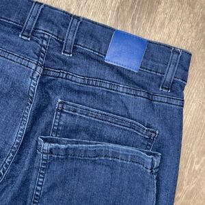 Mugsy Studio Blues Dark Blue Jeans Men's 34x34 Stretch Slim Straight Comfort